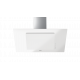 TEKA Campana decorativa  DVT PRO 98660 TBS CRISTAL BLANCO. 112930044, 90 cm, Blanco, Clase A+